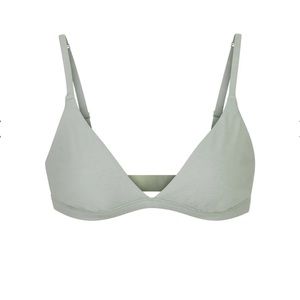 Skims size large cotton jersey bralette